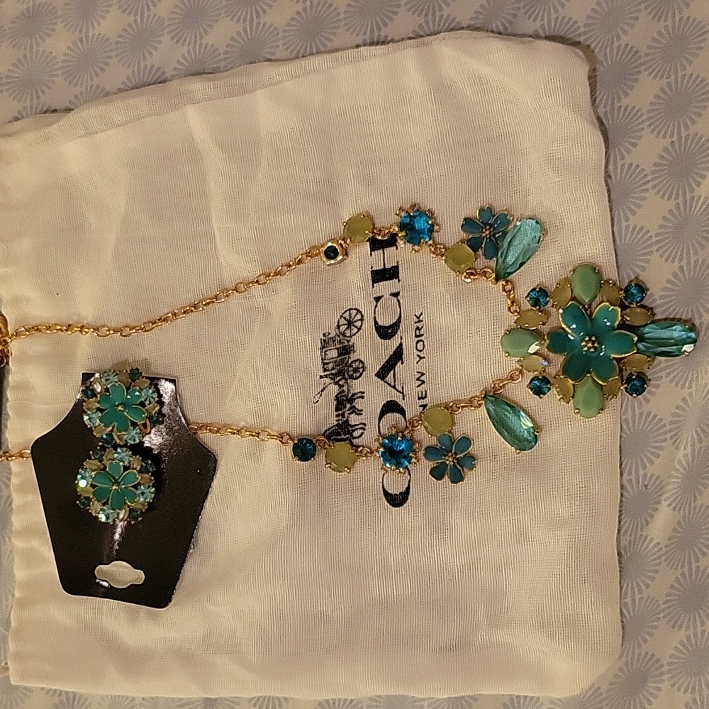 Kate Spade necklace earring set